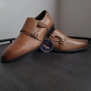 La Milano Mens Double Monk Strap